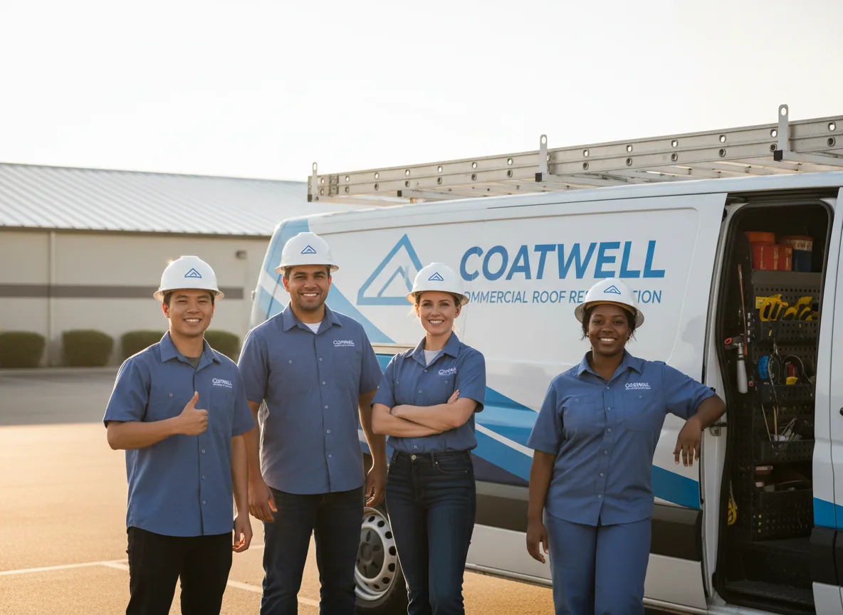 Commercial roof coating company in Bloomingdale, MI